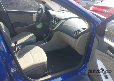 2014 Hyundai Accent Gls from USA, damaged, VIN KMHCT4AE6EU688460